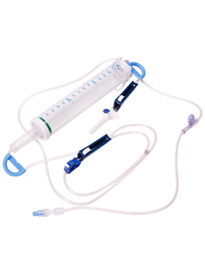 Burette 150mL 60 drops mL Infusion Line 230cm - Ctn/25