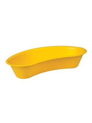 KIDNEY DISH 700ML YELLOW  STERILE