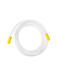 Non Sterile Suction Tubing Ribbed 2 Yellow Connectors 3m - Each
