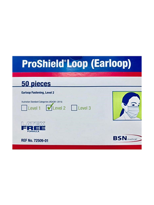 Face Mask Level 2 Proshield Ear Loop 