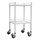 Powder Coated No Drawer Trolley 50x50x96.7 cm - Each