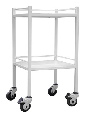 Powder Coated No Drawer Trolley 50x50x96.7 cm - Each