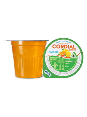 PreciseĀ® Ready-To-Drink Citrus Cordial Level 4 185mL - Ctn/12