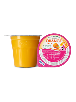 Precise® Ready-To-Drink Orange Juice Level 2 185mL - Ctn/12