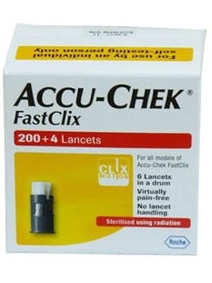 ACCU-CHEK FASTCLIX LANCET - Box/204