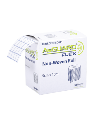 Non-Woven Roll Fixation Tape, AsGUARD Flex Fabric 5cm x 10m