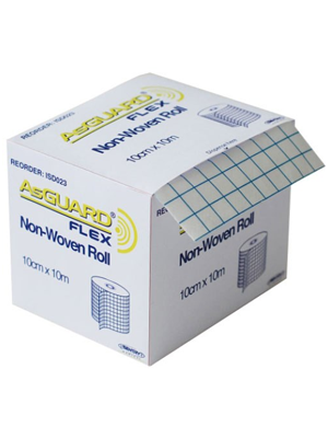 Non-Woven Roll Fixation Tape, AsGUARD Flex Fabric 10cm x 10m