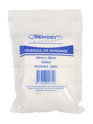 Triangular Bandage Reusable Sling Cream 90cm x 90cm