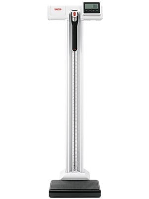 seca Digital Column Scale 250kg with Height Rod