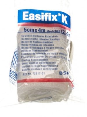 Easifix® K Knitted Elastic Retention Bandage, 5cm x 2.4m – Box/20