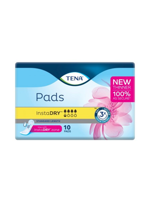 TENA Pads InstaDRY Standard Length Heavy Maximum Comfort