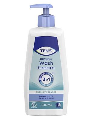 TENA® ProSkin Wash Cream 500mL Pump Bottle - Ctn/10