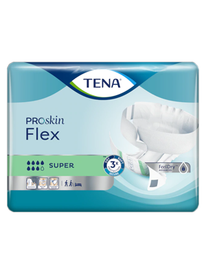 TENA® Flex Super Belted Incontinence Briefs XL - Ctn/3