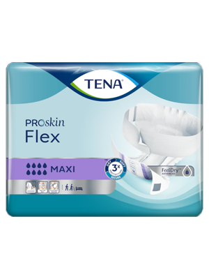 TENA® Flex MAXI Belted Incontinence Briefs Large - Ctn/3