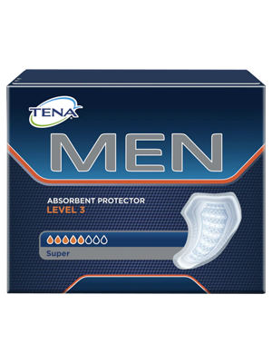 TENA® Men Absorbent Protector Level 3 Orange - Ctn/3