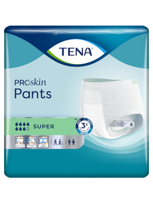 TENA® Pants SUPER Incontinence Pants Medium Green - Ctn/4