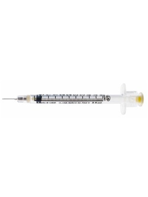 1mL VPOINT U-100 SYR 30Gx5mm YELLW - Box/100