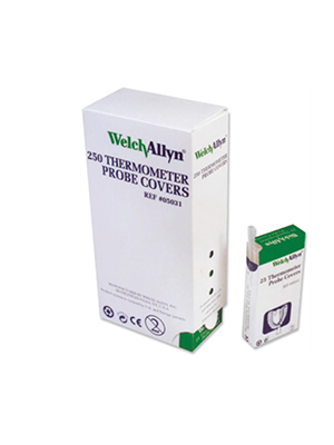 SureTemp Disposable Thermometer Probe Cover, Welch Allyn, 25s