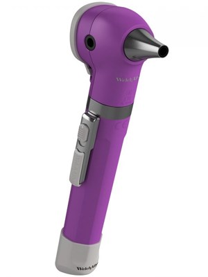 Welch Allyn Pocket LED Otoscope with Handle PLUM
