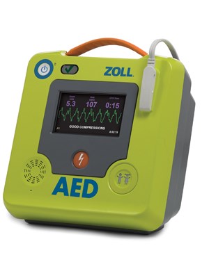 ZOLL AED 3 Defibrillator 12.7(h) x 23.6(w) x 24.7(d) cm