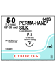 PERMA-HAND* Silk Sutures Black 45cm 5-0 P-3 13mm - Box/12
