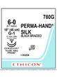 PERMA-HAND* Silk Black 45cm 6-0 G-1 11mm - Box/12