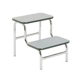 STEP STOOL DOUBLE CHROME