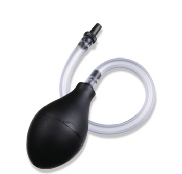 Insufflation Bulb for Diagnostic Otoscope w Black Distal Tip Connector