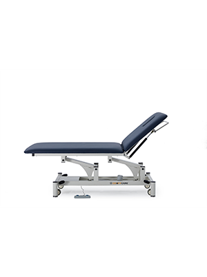 HiLo Elec Couch 2 Sec Navy Blu