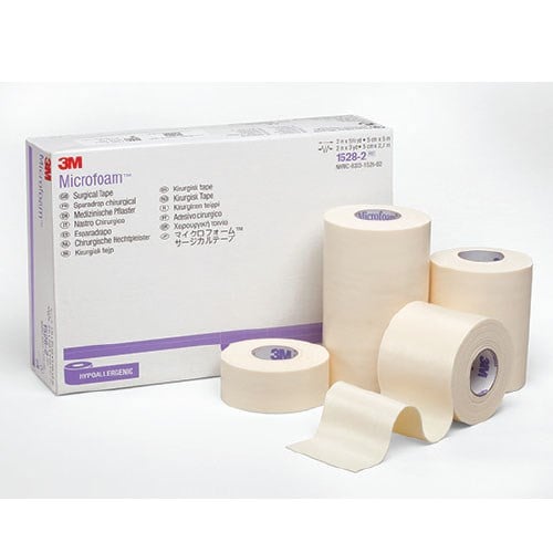 3M Microfoam Surgical Tape 75mm x 3m - Box/4