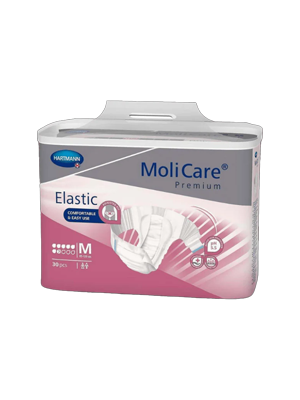 Molicare® Premium Elastic 7 Drops Pads, Medium - Ctn/3