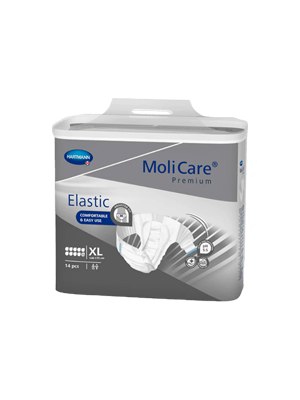 Molicare® Premium Elastic 10 Drops Incontinence Pads, X-Large – ctn/4