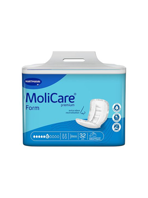 Molicare® Premium Form 6 Drops Pads - Ctn/4