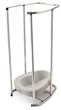 Bedpan Liner Dispenser Rack - Stainless Steel