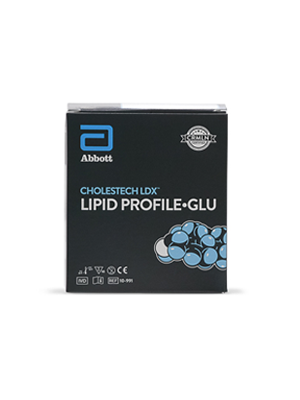 Cholestech Total Cholesterol LDX Lipid Profile GLU Cassette 