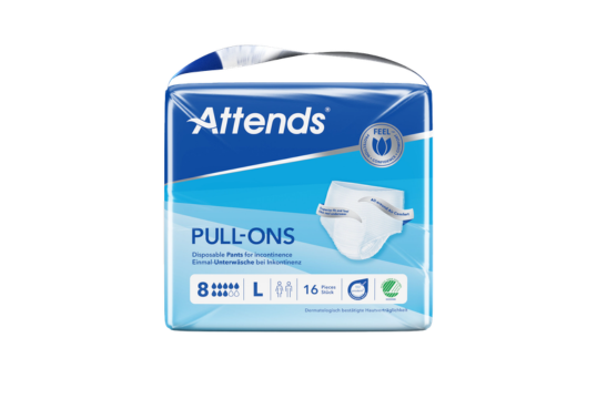 Attends Pull-Ons 8 Incontinence Pants Large
