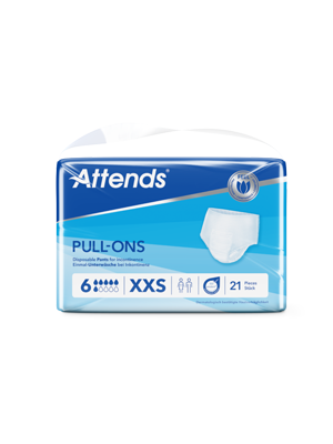 Attends Pull-Ons 6 XX Small 18s