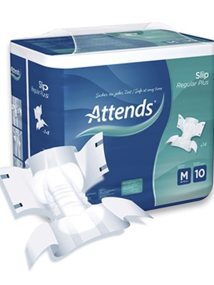 Attends Slip Regular Plus 10 Medium - Pkt/14