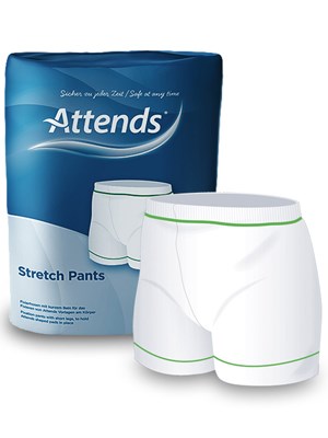 Attends Stretch Pants X LARGE Green - Pk/15