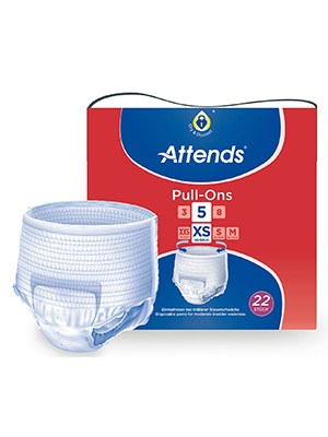Attends Pull-Ons 5 Extra Small - Pkt/22