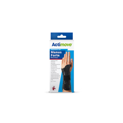 Actimove Manus Forte Wrist Brace Right Extra Small Black