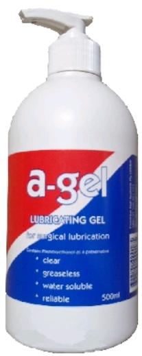 A-Gel Surgical Lubricating Gel Pump Pack Clear 500mL - Each