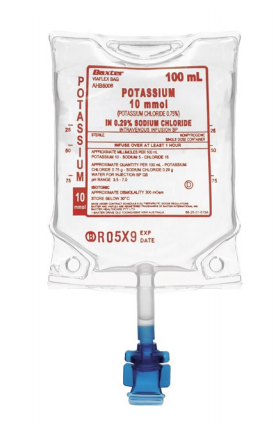 Potassium Chloride in Sodium Chloride 0.29% Intravenous 100mL