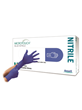 MICRO-TOUCH Blue Nitrile Examination Gloves Small