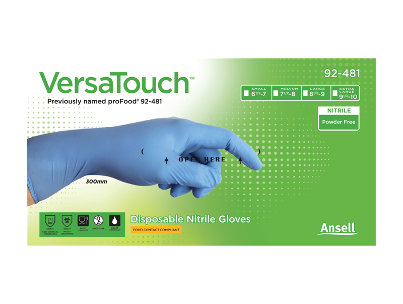 Gloves VersaTouch Small 100's