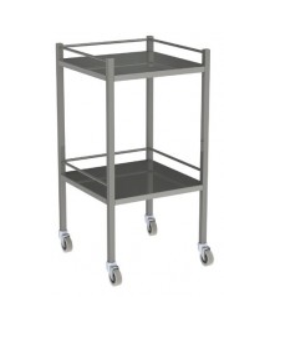 Dressing Trolley Stainless Steel 490 x 490 x 900mm