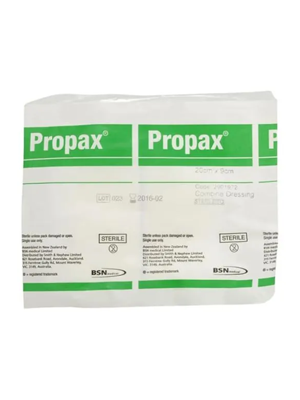 Propax Combine Sterile Dressing for Exudate Wounds 9cmx20cm 