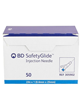 BD SafetyGlide Needle Thin Wall Comfort 23G x 25mm 50 Pack
