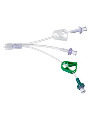Y Connector Extension Set 3 Way, 500-003V, 2 ASV, 1 BCV - Single  