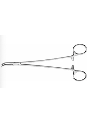 ADSON Hemostatic Forceps, Curved, 215mm, Delicate, Serrated